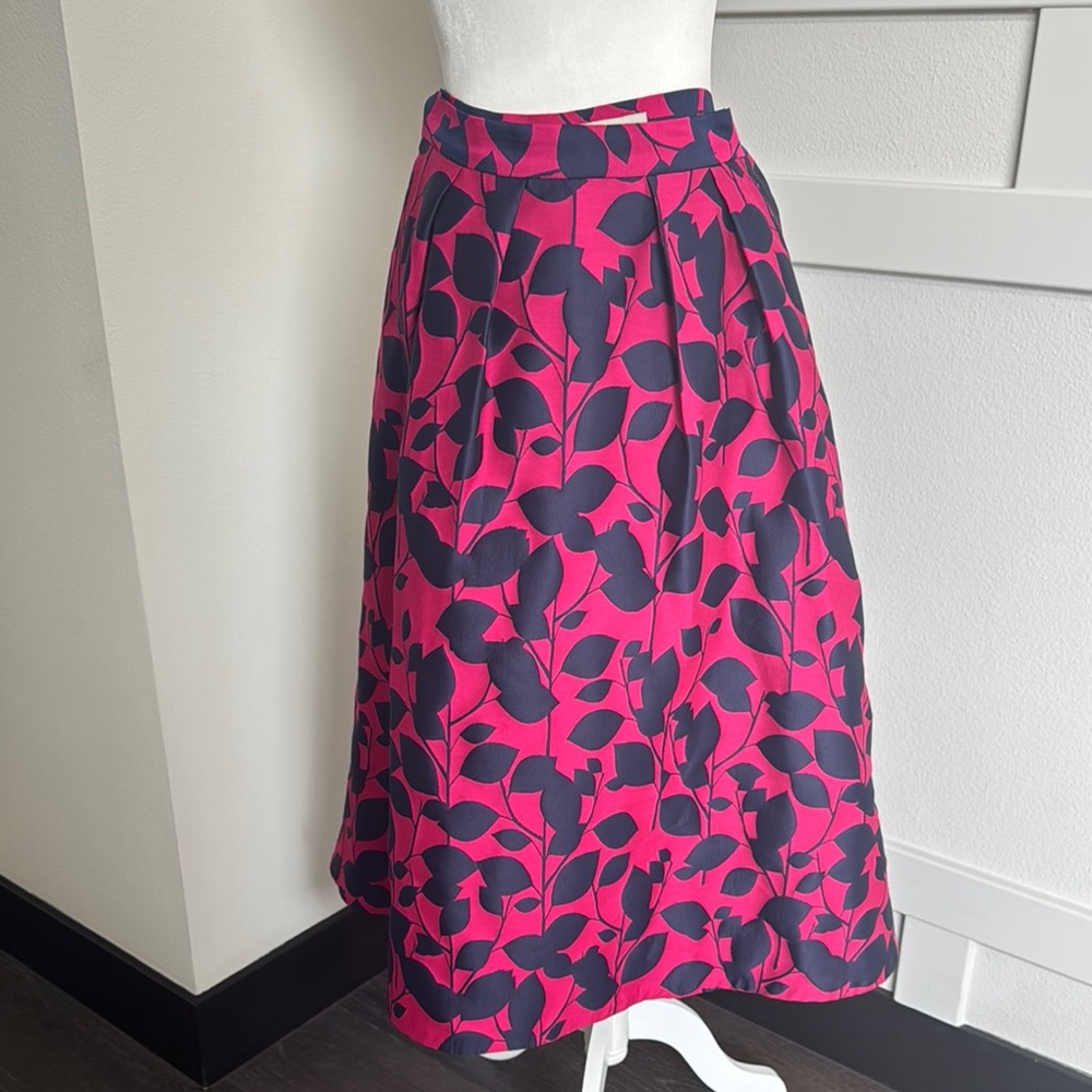 A Line Hobbs Skirt pleated